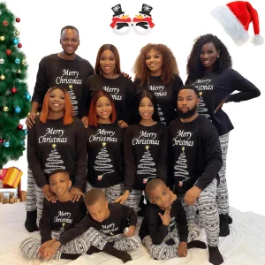 Pyjama familial vintage