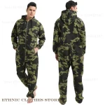 Pyjama capuche militaire